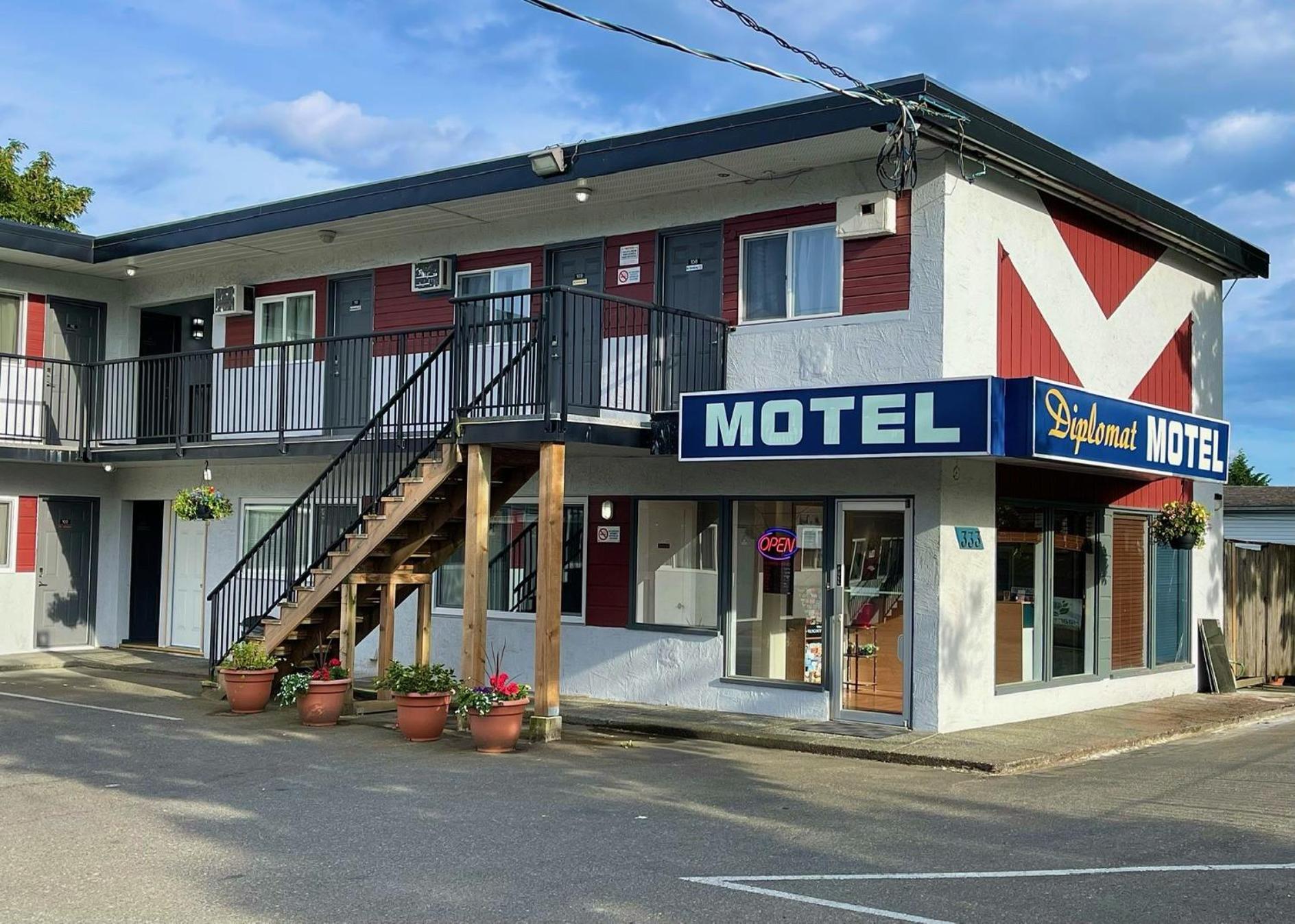 Diplomat Motel Nanaimo Eksteriør bilde